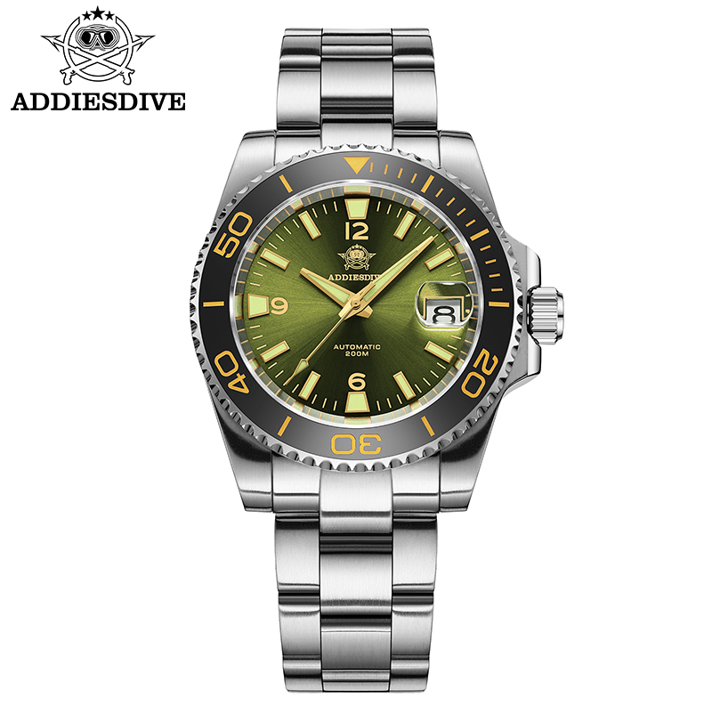 Men Accessories Jewellery - ADDIESDIVE Neue Tauchgeschenkuhr Herren 8215 Automatik