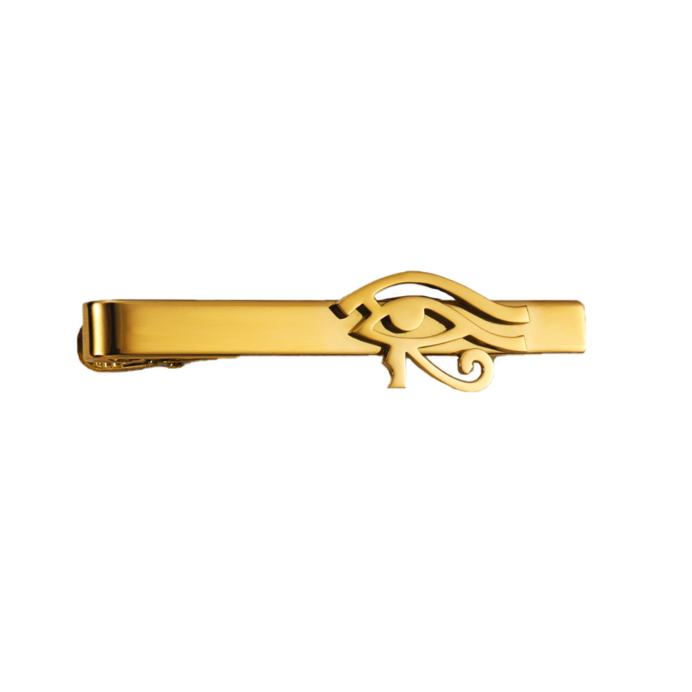 Men'S Accessories Jewelry Egypt - Tangula Edelstahl Auge des Horus Krawattenklammer