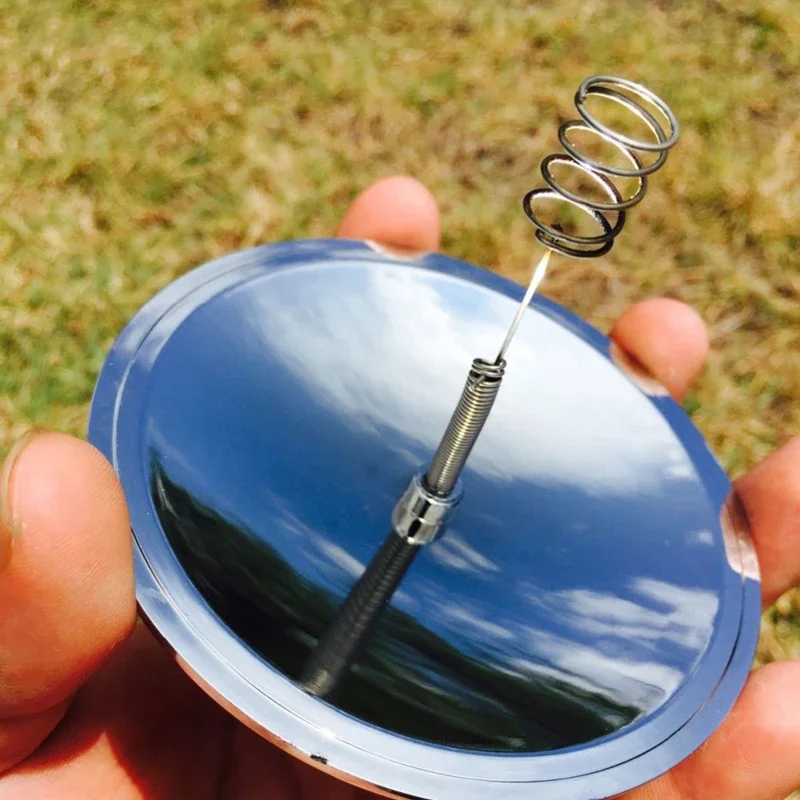 Lighter Windproof - 1PC Outdoor Solar Feuerzeug Camping Überleben