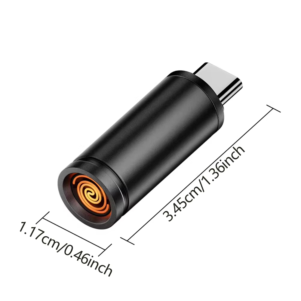 Mini Typ-C Handy-Feuerzeug mit – Lighter Windproof Bewertung und Preis
