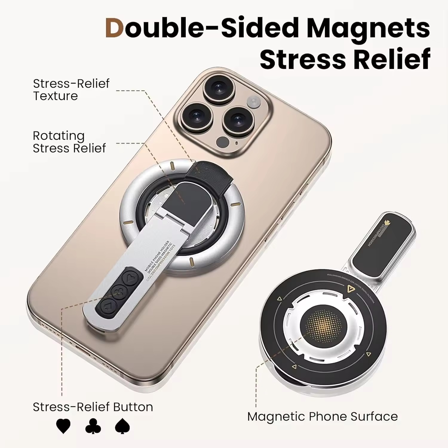 Doppelseitiger magnetischer Fi – Men Accessories Jewellery Bewertung und Preis