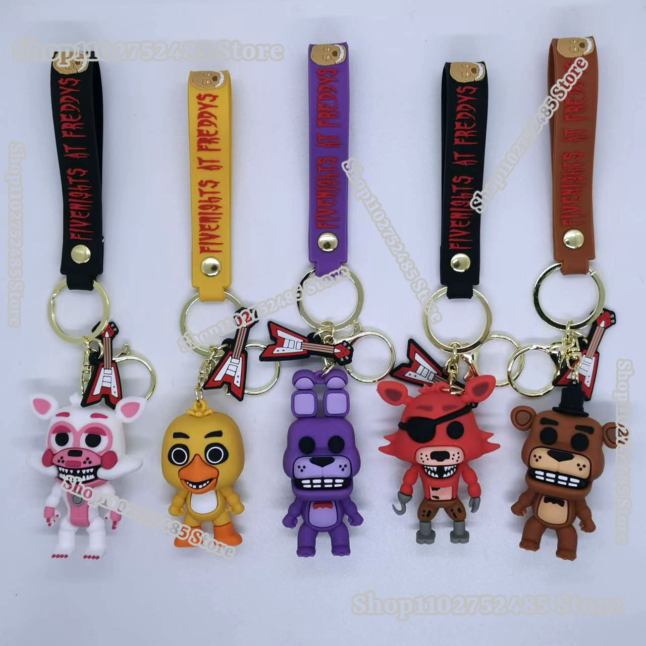 5 Stück Cartoon Anime FNAF Fig – Men Accessories Jewellery Bewertung und Preis