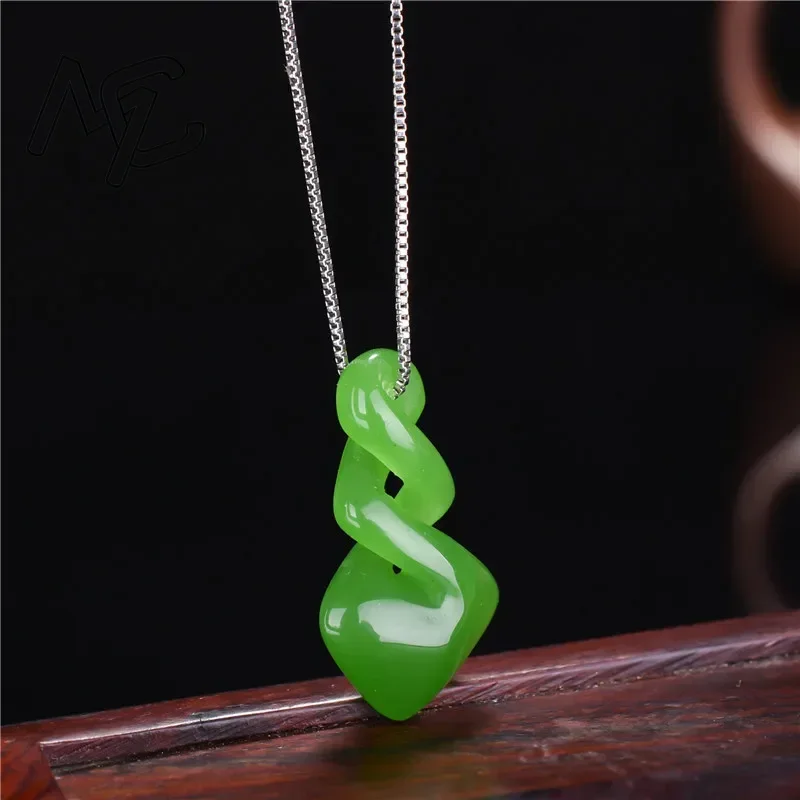 Natürliche Hetian Jade grüne F – Men'S Accessories Drop Shipping Bewertung und Preis