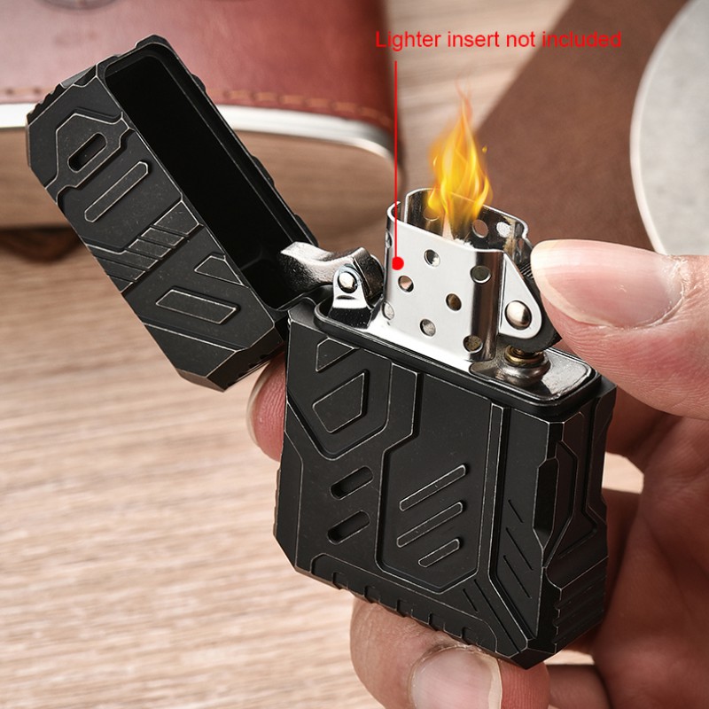 Titanlegierung Feuerzeug Fall  – Lighter Windproof Bewertung und Preis