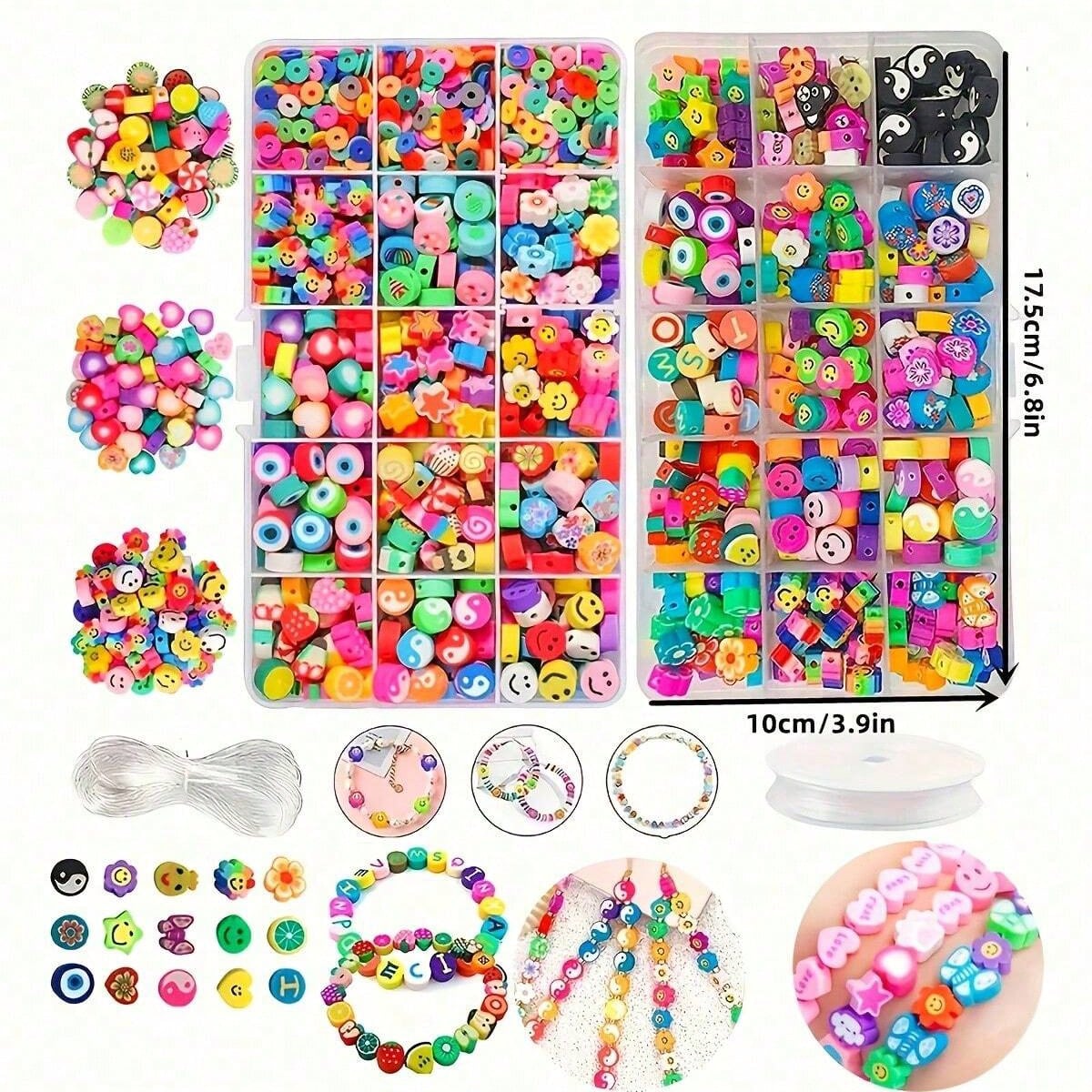 1450/1200/250 Stück Polymer Cl – Men Accessories Jewellery Bewertung und Preis
