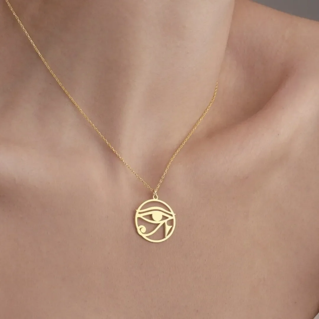 Edelstahl-Halskette mit rundem – Men'S Accessories Jewelry Egypt Bewertung und Preis