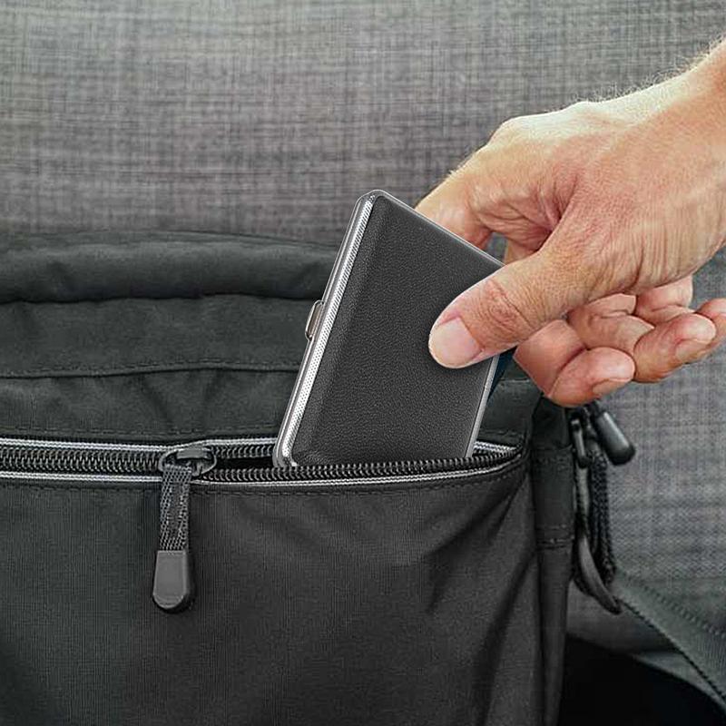 Pu Leder Zigaretten Box kompak – Men Accessories Gadgets Bewertung und Preis