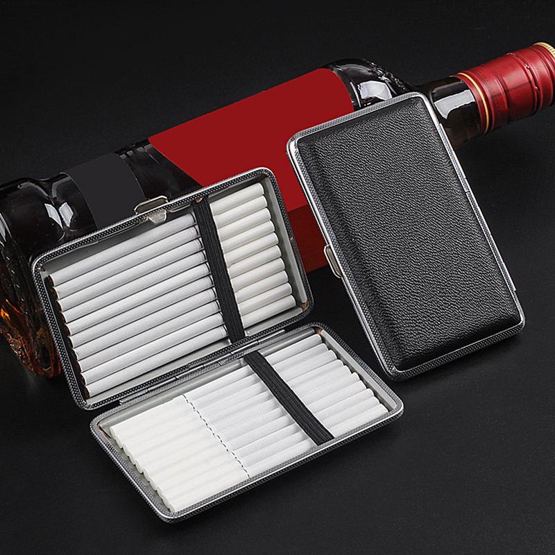 Pu Leder Zigaretten Box kompak – Men Accessories Gadgets Bewertung und Preis