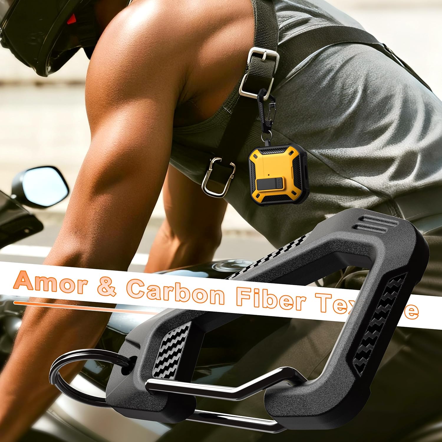Für AirPod 4 Hülle mit Kohlefa – Men'S Accessories Drop Shipping Bewertung und Preis