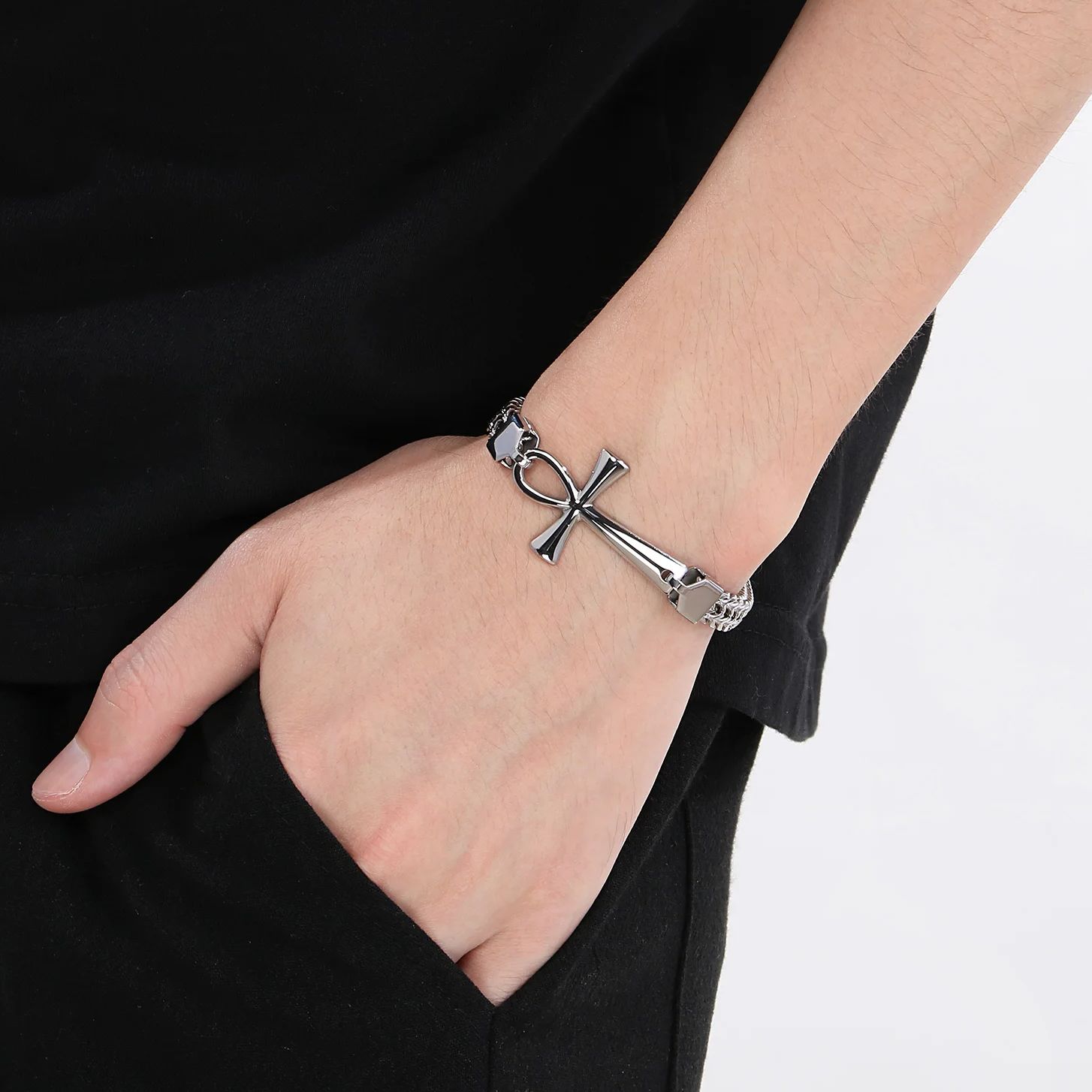 Haoyi Edelstahl Ägypten Cruz R – Men'S Accessories Jewelry Egypt Bewertung und Preis