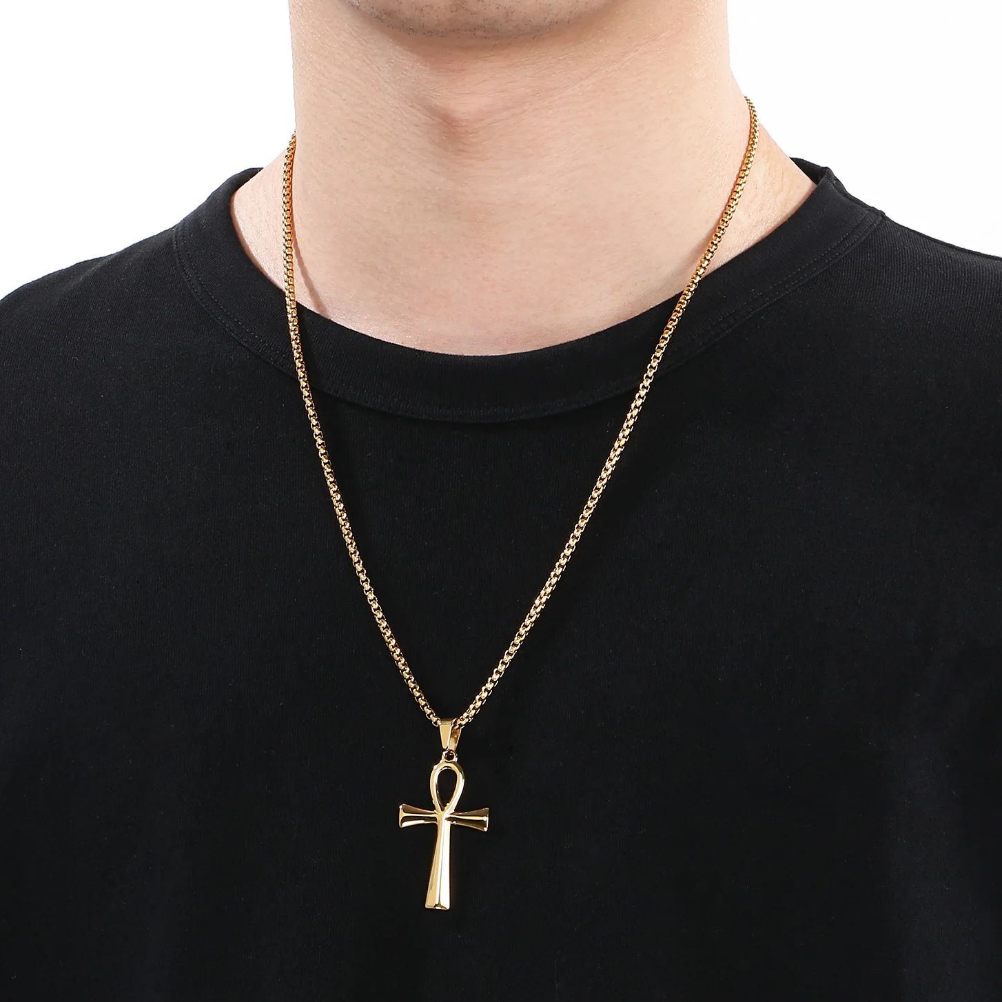 Haoyi Edelstahl Ägypten Cruz R – Men'S Accessories Jewelry Egypt Bewertung und Preis