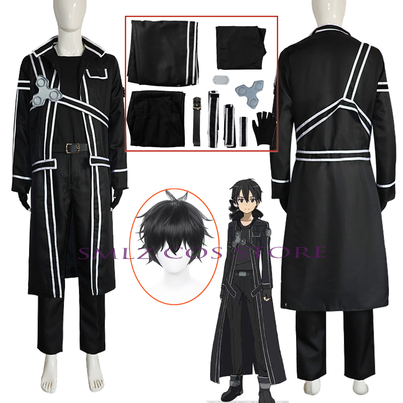 Kazuto kirigaya cosplay anime  – Men Accessories Online Bewertung und Preis