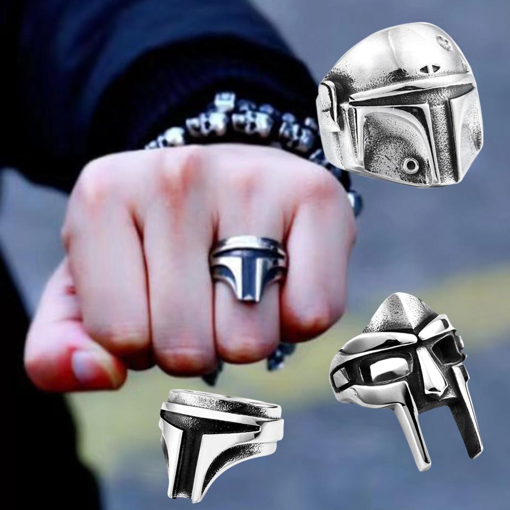 Goth Hip Hop Clasic MF Doom Ri – Men'S Accessories Jewelry Egypt Bewertung und Preis