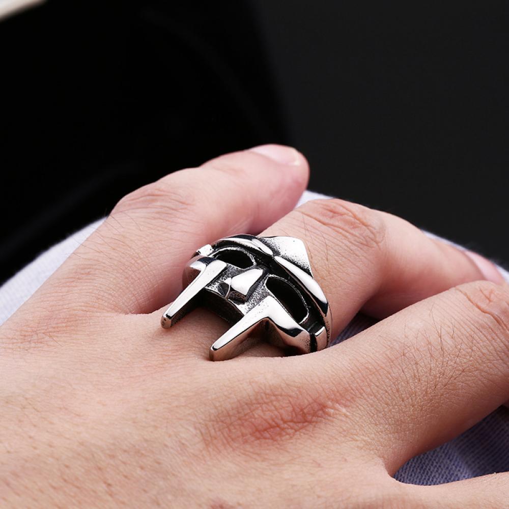 Goth Hip Hop Clasic MF Doom Ri – Men'S Accessories Jewelry Egypt Bewertung und Preis