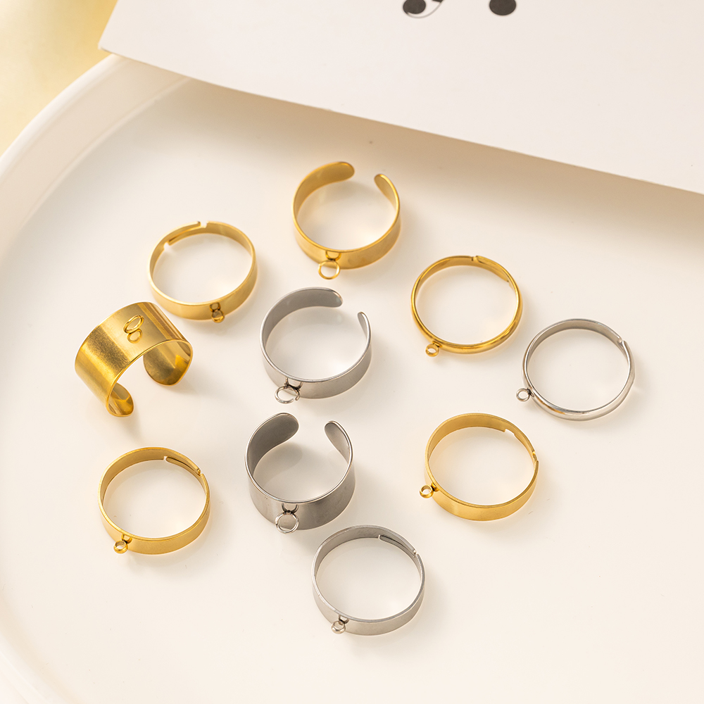 5 teile/los Edelstahl Gold Far – Men Accessories Jewellery Bewertung und Preis