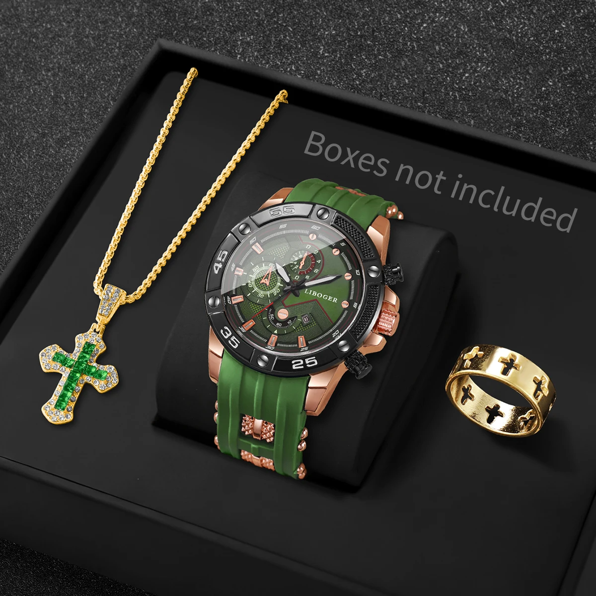 3-teiliges Modisches Herren-Sp – Men Accessories Gadgets Bewertung und Preis