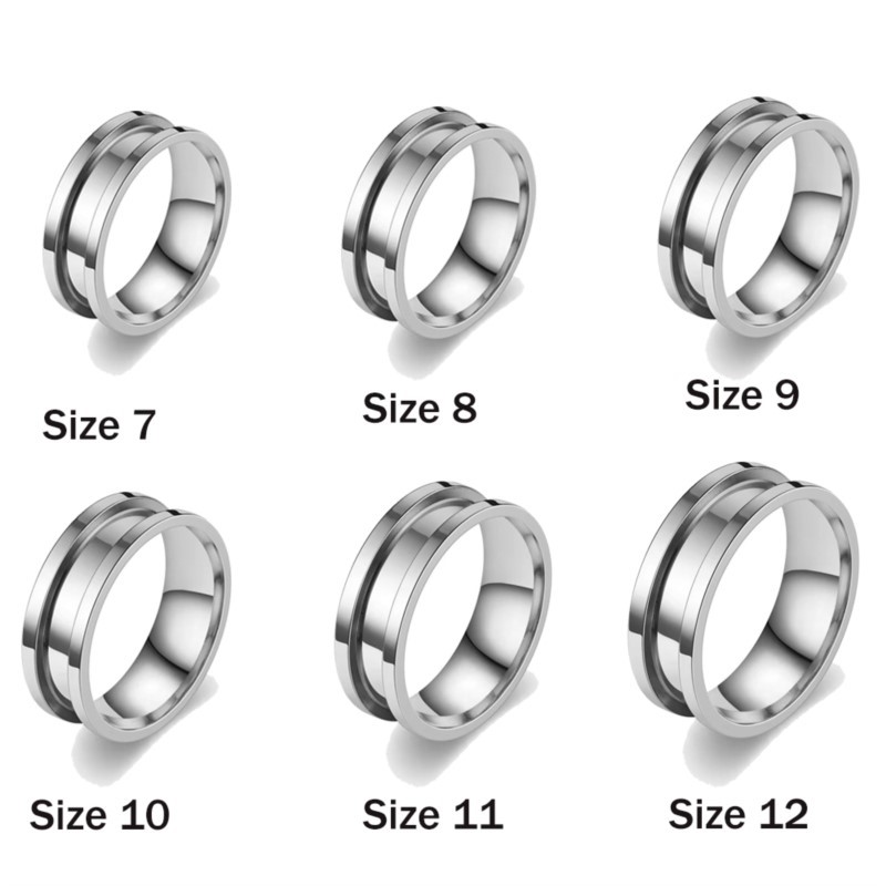 5 Stück 7/8/9/10/11/12 Ringroh – Men Accessories Jewellery Bewertung und Preis